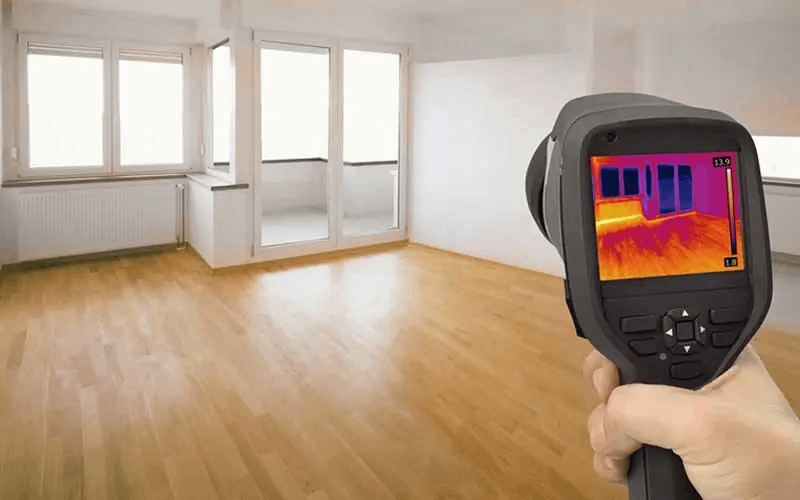 Use of an infrared camera